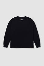 Black sweatshirt on a white background